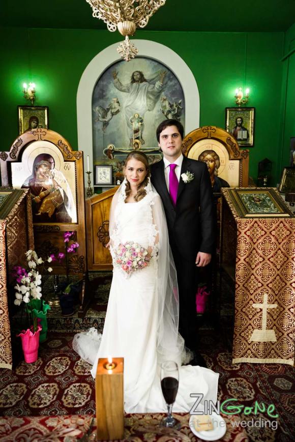foto di un matrimonio ortodosso in Chiesa